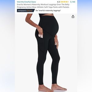 Maternity Workout Leggings